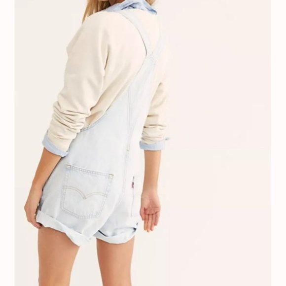 NWT Levi's Premium Vintage light blue Overalls - Picture 6 of 12